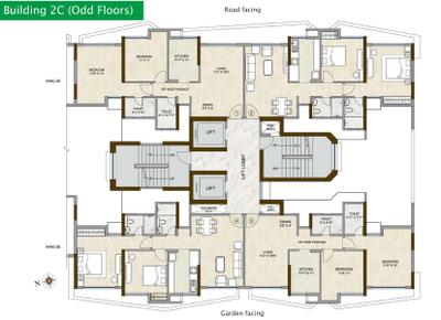 Project Image of 450.0 - 1324.0 Sq.ft 1 BHK Apartment for buy in Kalpataru Hills