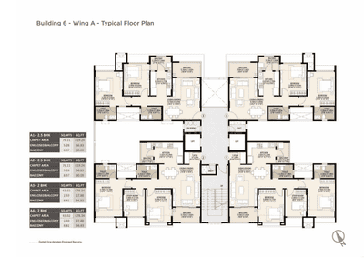 Project Image of 476.63 - 1012.25 Sq.ft 1 BHK Apartment for buy in Mahindra Bloomdale Apartment