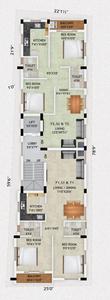 Project Image of 795.0 - 864.0 Sq.ft 2 BHK Apartment for buy in SBM Qia