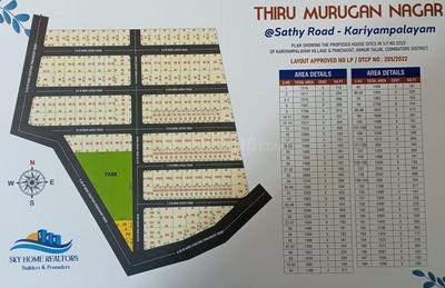 Project Image of 400.0 - 2768.0 Sq.ft Residential Plot Plot for buy in Thiru Murugan Nagar