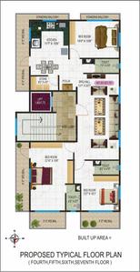 Project Image of 0.0 - 2200.0 Sq.ft 3 BHK Apartment for buy in Aarya Mandvi
