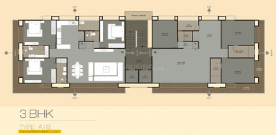 Project Image of 2125.0 - 2580.0 Sq.ft 4 BHK Apartment for buy in Oriana Residency