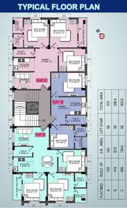 Project Image of 569.0 - 910.0 Sq.ft 2 BHK Apartment for buy in Usha Apartment