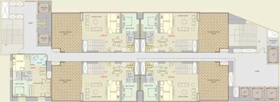 Project Image of 570.0 - 2314.0 Sq.ft 1 BHK Apartment for buy in Orbit Terraces Apartment