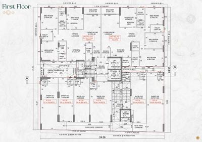 Project Image of 1244.85 - 1393.28 Sq.ft 3 BHK Apartment for buy in Neeldev Shivalaya 24