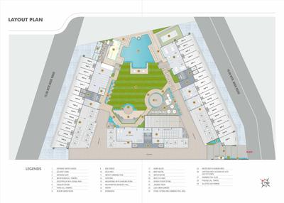 Project Image of 1250.0 - 1441.0 Sq.ft 3 BHK Apartment for buy in Courtyard Prime