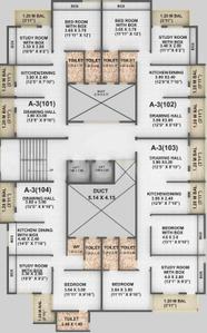 Project Image of 404.0 - 709.0 Sq.ft 1 BHK Apartment for buy in Marathwada Hari Prayag Residency Project 1