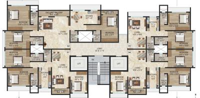 Project Image of 800 Sq.ft 2 BHK Apartment / Flat for sale in Kandivali East for Rs. 18500000