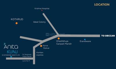 Project Image of 718.0 - 830.0 Sq.ft 2 BHK Apartment for buy in Anita kunj Apartment