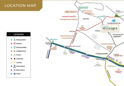 Project Image of 1305.0 - 1345.0 Sq.ft 2 BHK Apartment for buy in Shriram Mystique