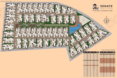 Project Image of 799.0 - 1620.0 Sq.ft 1 BHK Apartment for buy in DS Senate