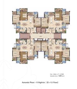 Project Image of 1060.0 - 2865.0 Sq.ft 2 BHK Apartment for buy in Manglam Aananda