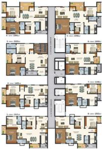 Project Image of 1065.41 - 2250.0 Sq.ft 2 BHK Apartment for buy in Vasavi Lakecity East