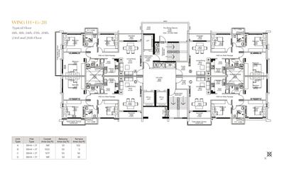 Project Image of 1572.0 - 2261.0 Sq.ft 3 BHK Apartment for buy in Crown