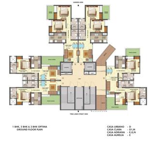 Project Image of 453.0 - 884.0 Sq.ft 1 BHK Apartment for buy in Lodha Centre Park