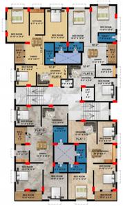 Project Image of 1053.0 - 1334.0 Sq.ft 3 BHK Apartment for buy in Keshob Narayani Apartment Phase 2