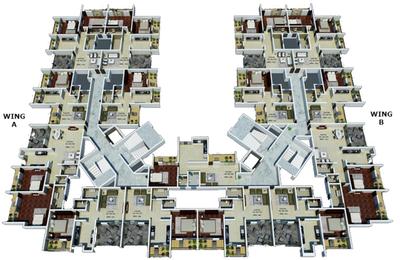 Project Image of 624.0 - 1153.0 Sq.ft 1 BHK Apartment for buy in Star Kohinoor Enclave