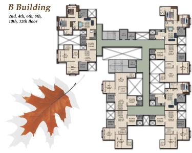 Project Image of 351.87 - 521.62 Sq.ft 1 BHK Apartment for buy in Pantheon Acorn Park Phase I