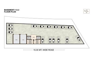 Project Image of 619.36 - 673.28 Sq.ft 2 BHK Apartment for buy in Saras Icon