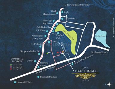 Project Image of 942.0 - 1050.0 Sq.ft 2 BHK Apartment for buy in Regent Park
