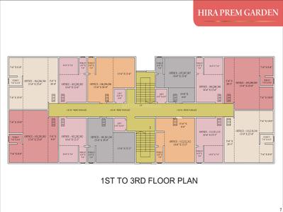 Project Image of 368.99 - 659.4 Sq.ft 1 BHK Apartment for buy in Om Jai Kavish Hira Prem Gardens