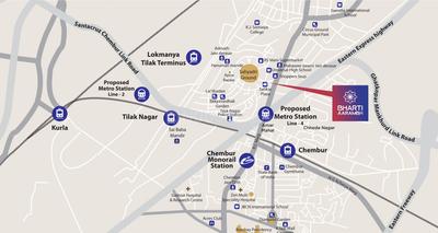 Project Image of 820 Sq.ft 2 BHK Apartment / Flat for sale in Chembur for Rs. 19000000