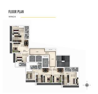 Project Image of 378.0 - 643.0 Sq.ft 1 BHK Apartment for buy in Dimple Westwood
