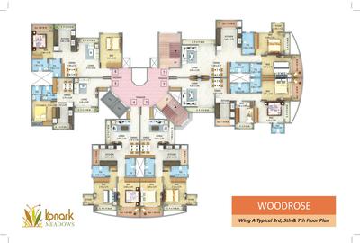 Project Image of 1600 Sq.ft 3 BHK Apartment / Flat for sale in Ulhasnagar for Rs. 9800000
