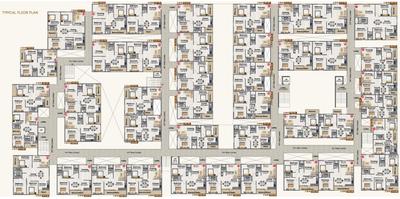 Project Image of 843.0 - 1523.0 Sq.ft 2 BHK Apartment for buy in Sri Sai Anurag New Town Phase 2