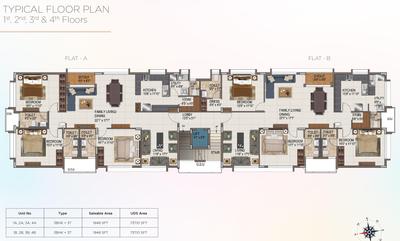 Project Image of 0.0 - 1948.0 Sq.ft 3 BHK Apartment for buy in Bhaggyam Cricket Villa