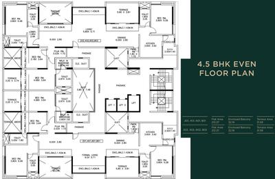 Project Image of 0.0 - 2286.0 Sq.ft 4 BHK Apartment for buy in Kumar Privie Shiloh
