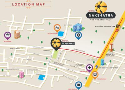 Project Image of 0.0 - 682.0 Sq.ft 1 BHK Apartment for buy in BBCL Nakshatra