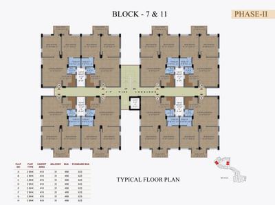 Project Image of 274.0 - 943.0 Sq.ft 1 RK Apartment for buy in Srijan Swapno Puron Phase II