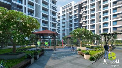 Project Image of 911.0 - 1014.0 Sq.ft 3 BHK Apartment for buy in Pride My World Building A1 A2