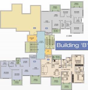 Project Image of 1088.0 - 1526.0 Sq.ft 2 BHK Apartment for buy in GoldFinger Tamara