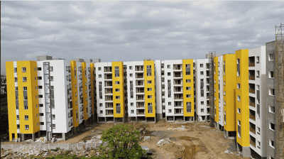 Project Image of 608.0 - 1712.0 Sq.ft 1 BHK Apartment for buy in S And P Courtyard