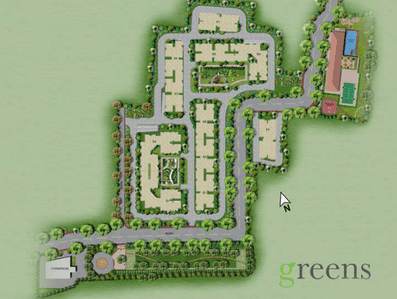 Project Image of 1050.0 - 2566.0 Sq.ft 2 BHK Apartment for buy in Indiabulls Greens Phase 2
