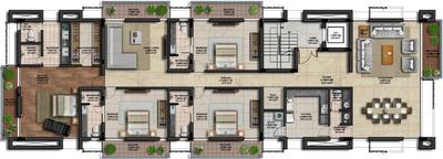 Project Image of 0.0 - 3446.0 Sq.ft 4 BHK Apartment for buy in CasaGrand Amarante