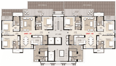 Project Image of 3018.0 - 8268.0 Sq.ft 3 BHK Apartment for buy in Omaxe The Resort
