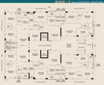 Project Image of 520.54 - 541.75 Sq.ft 2 BHK Apartment for buy in Shree Hari Heaven