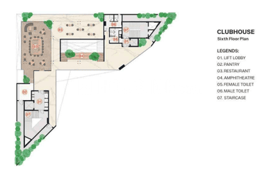 Project Image of 4405.0 - 5610.0 Sq.ft 3 BHK Apartment for buy in Elan By Meenakshi