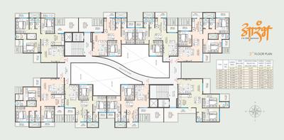 Project Image of 1535.0 - 1611.0 Sq.ft 3 BHK Apartment for buy in Aarambh
