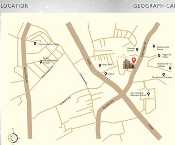 Bharathi Sitara Location Plan 1