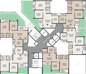 Project Image of 662.27 - 1218.36 Sq.ft 2 BHK Apartment for buy in VTP Verve
