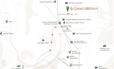 Project Image of 383.0 - 1054.0 Sq.ft 1 BHK Apartment for buy in Gami Nirvana
