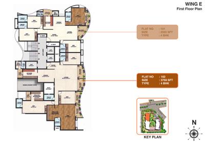 Project Image of 1570.0 - 3750.0 Sq.ft 2 BHK Apartment for buy in Prince Courtyard