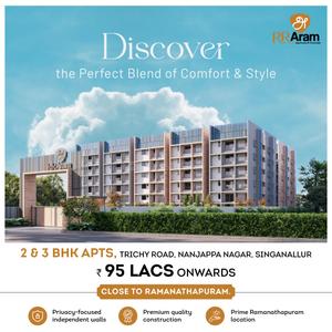 Project Image of 1045.0 - 1358.0 Sq.ft 2 BHK Apartment for buy in RR Aram