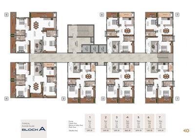 Project Image of 1185.0 - 2390.02 Sq.ft 2 BHK Apartment for buy in Magna Solitaire
