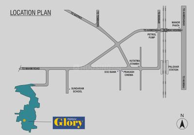 Project Image of 311.0 - 481.0 Sq.ft 1 BHK Apartment for buy in Parshv Glory
