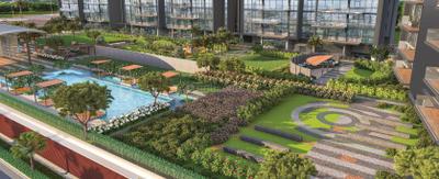 Project Image of 0.0 - 1176.06 Sq.ft 3 BHK Apartment for buy in Kasturi The Balmoral Riverside Tower C Phase I